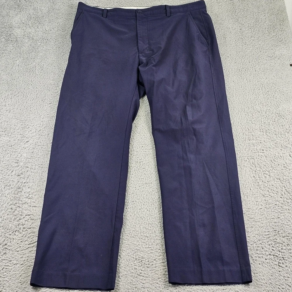 FootJoy Pants Mens 38x32 Blue Chino Golf Performance Stretch‎ Polyester